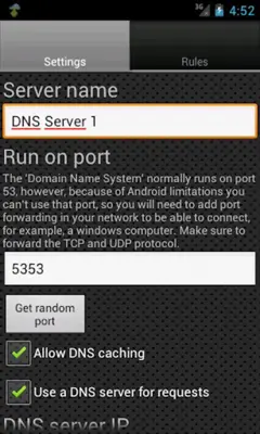 DNS Server android App screenshot 6